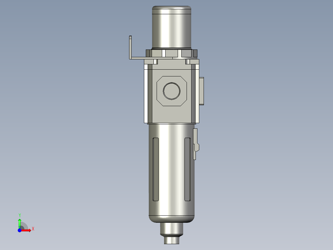 GFR30010F1B-LJ-YM-WDJ-22-气源处理器前视图