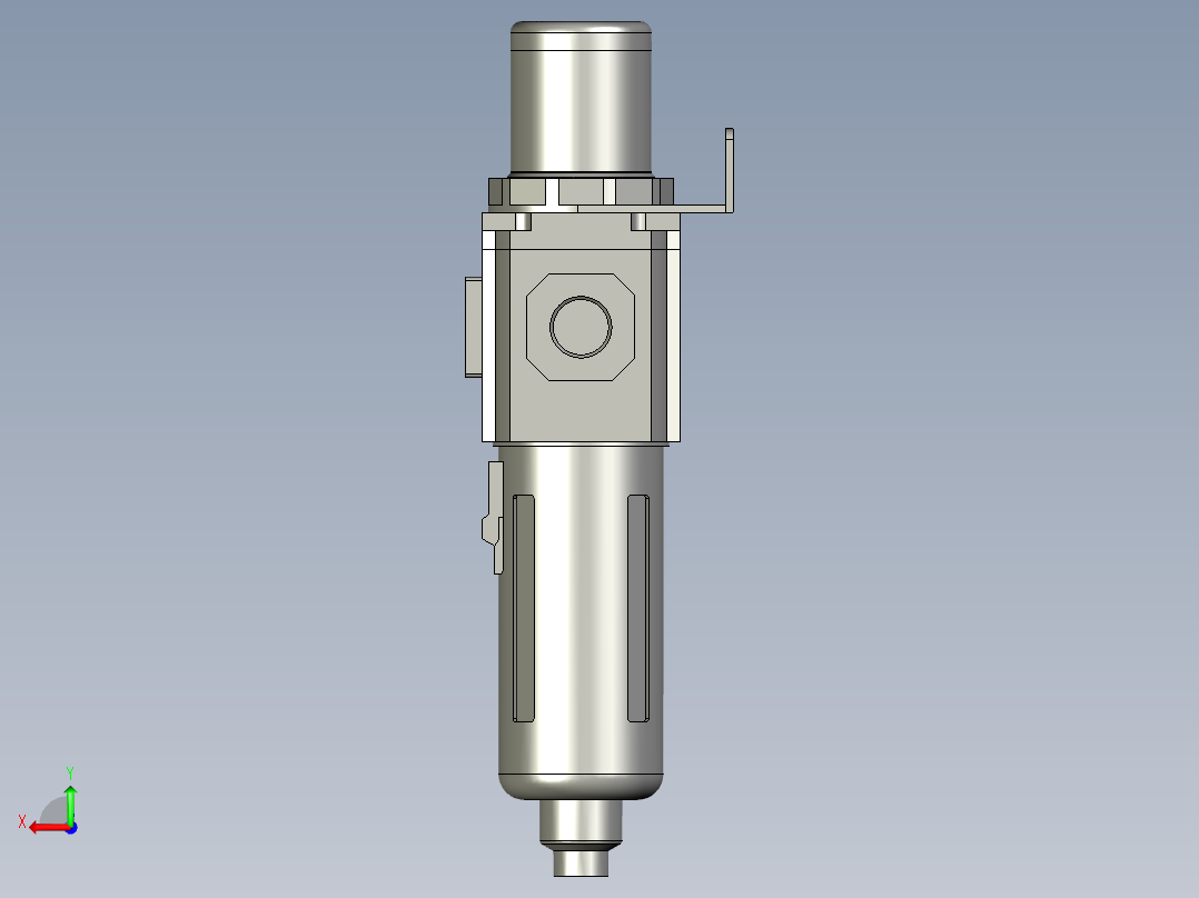 GFR30010F1B-LJ-YM-WDJ-22-气源处理器后视图