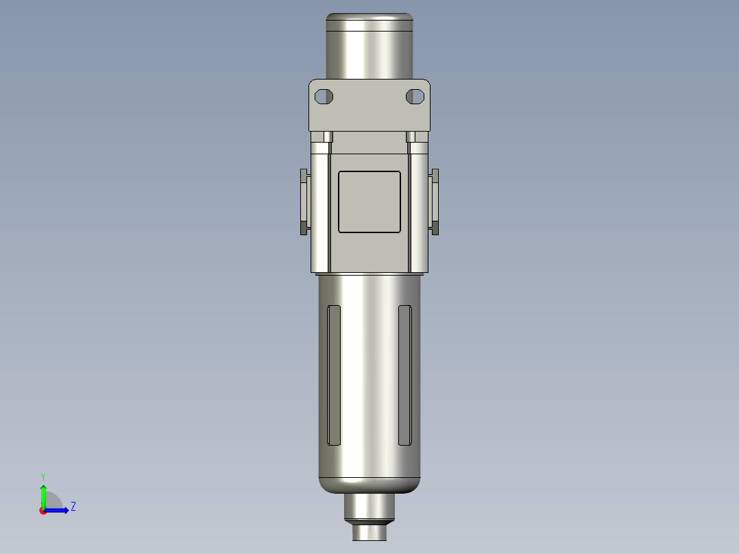 GFR30010F1B-LJ-YM-WDJ-22-气源处理器左视图