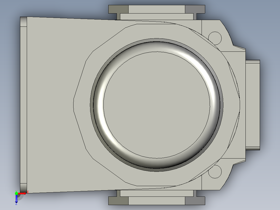 GFR30010F1B-LJ-YM-WDJ-22-气源处理器俯视图