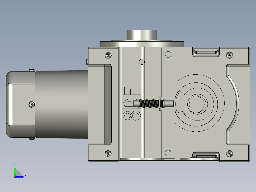 80DF+200W+感应左视图
