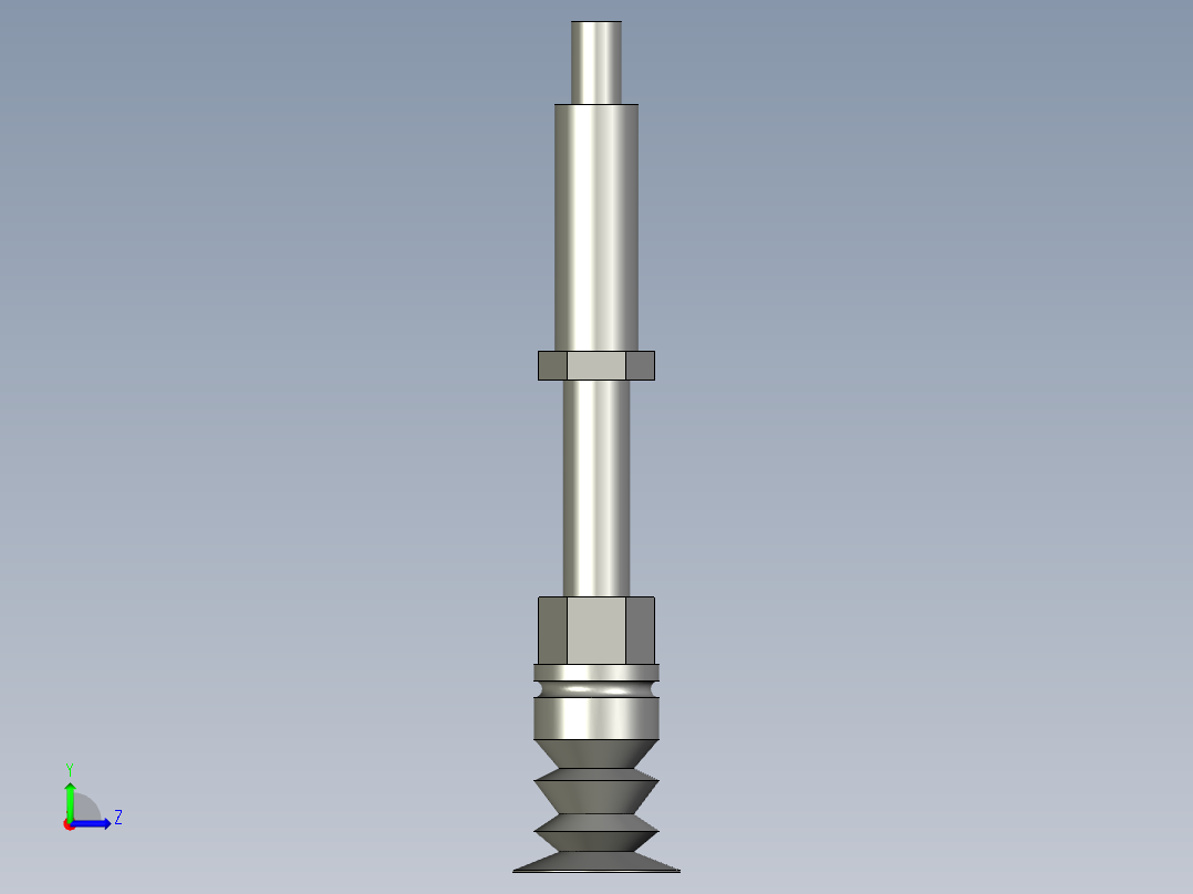 609吸盘金具组合图2121--596左视图