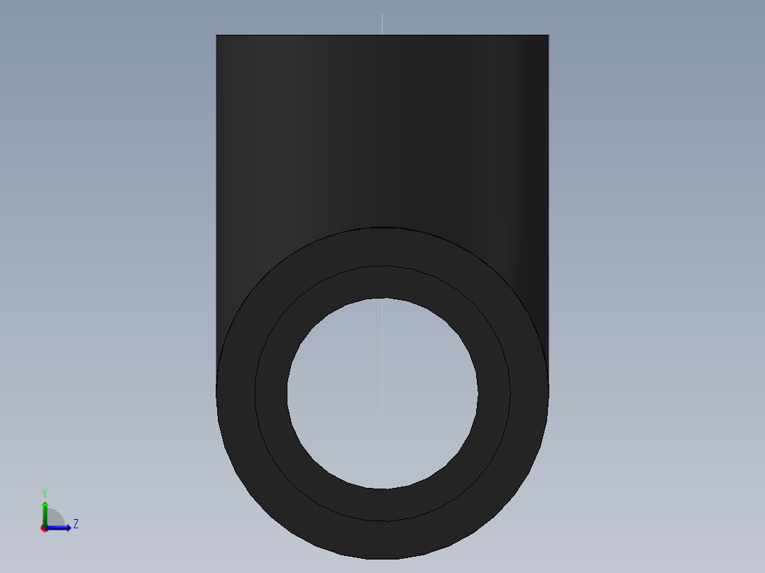 Tee DN335 PN10 U-PVC_1左视图