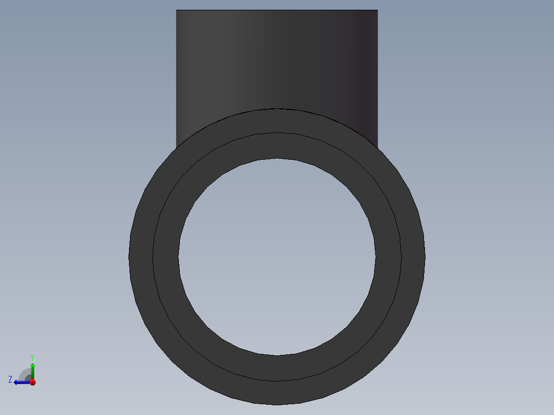 UPVC_RTEE_DN50_25右视图