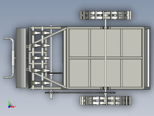 多功能翻地开沟机前视缩略图