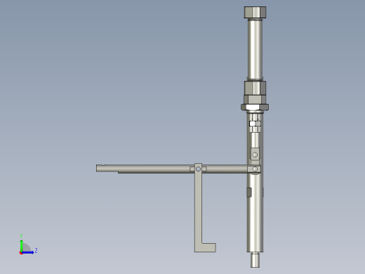 压骨架部分左视缩略图