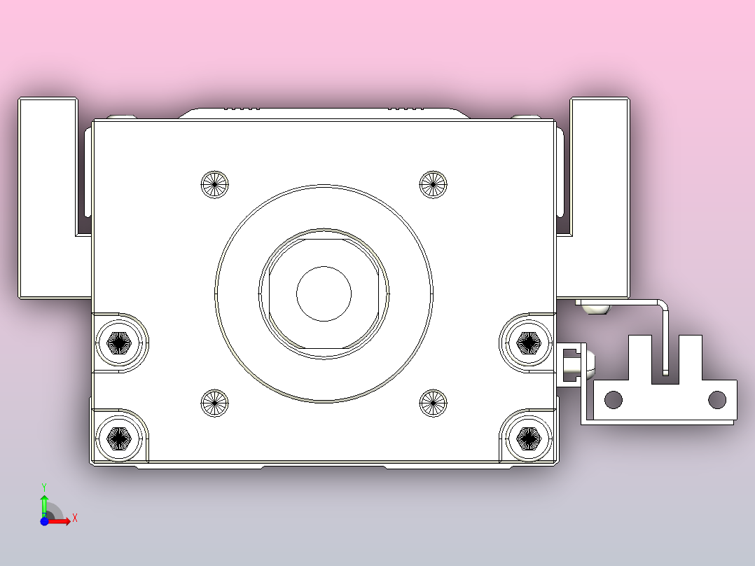 钢基模组TPA-KNR-8610C-640A1-M-H0S1前视图