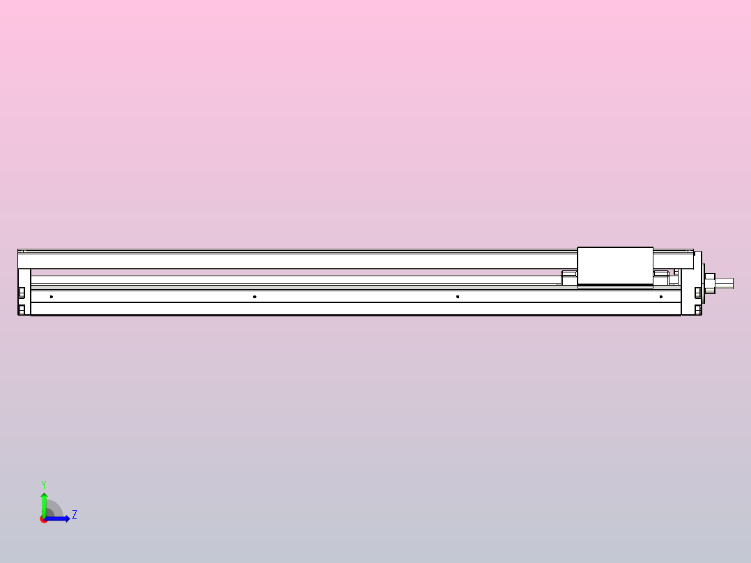 钢基模组TPA-KNR-8610C-640A1-M-H0S1左视图