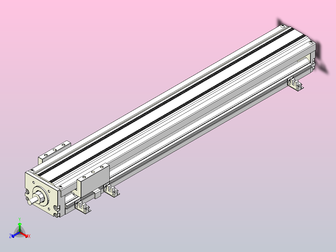 钢基模组TPA-KNR-8610C-640A1-M-H0S1正等轴测图