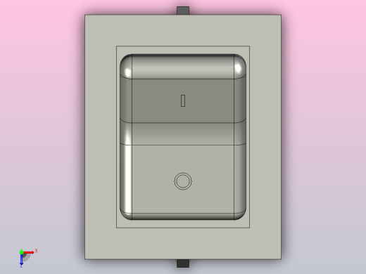 翘板开关模型俯视缩略图