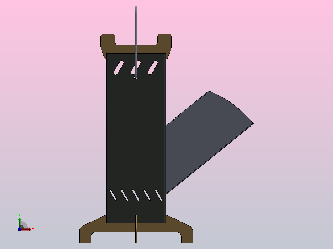 燃木炉31前视图