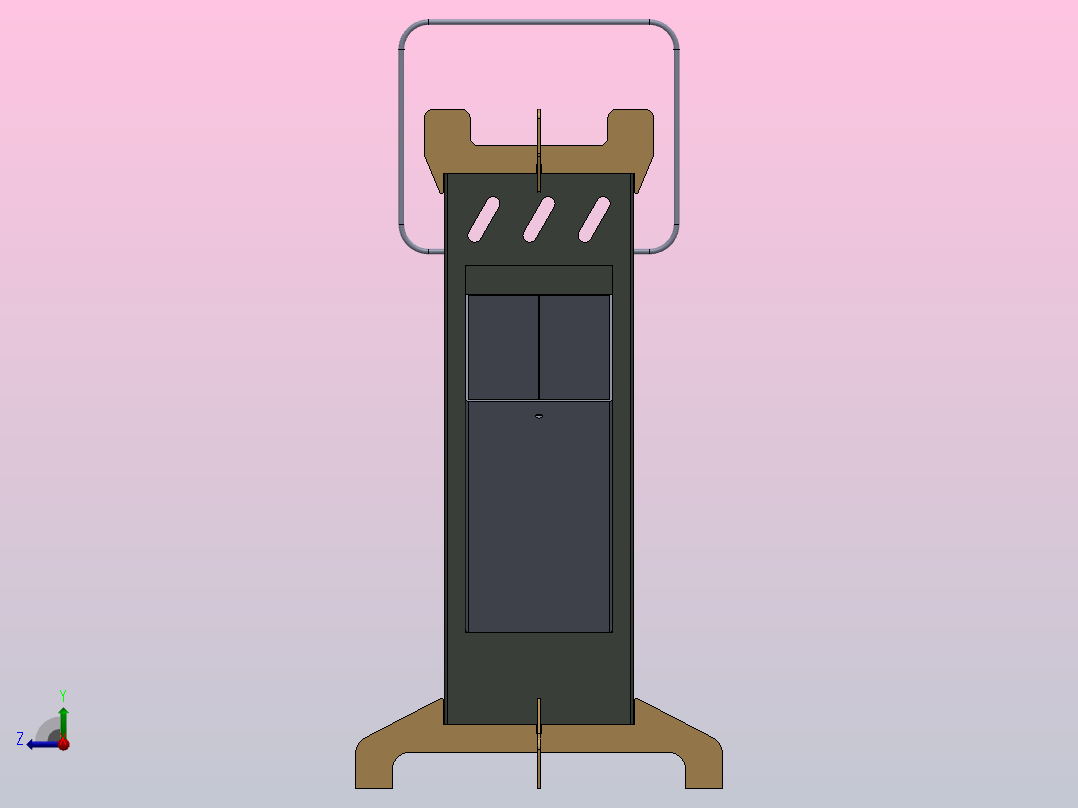 燃木炉31右视图