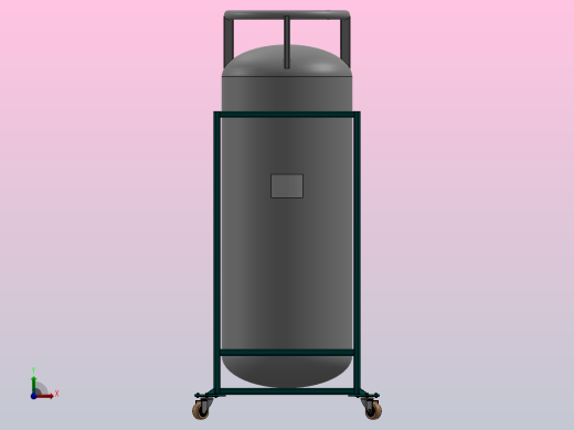 氩气罐前视缩略图