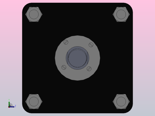 QGB系列标准气缸[QGA80X200]前视缩略图