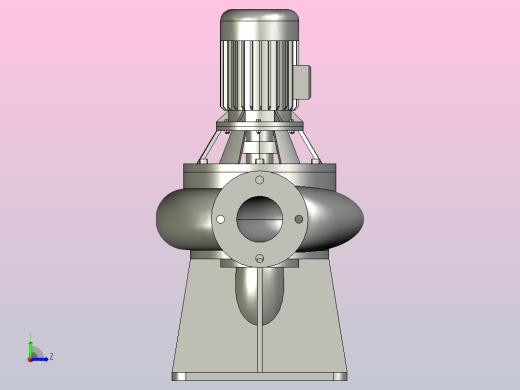 WL(I)型无堵塞立式排污泵-弯管[100WLⅠ80-10-4]左视缩略图
