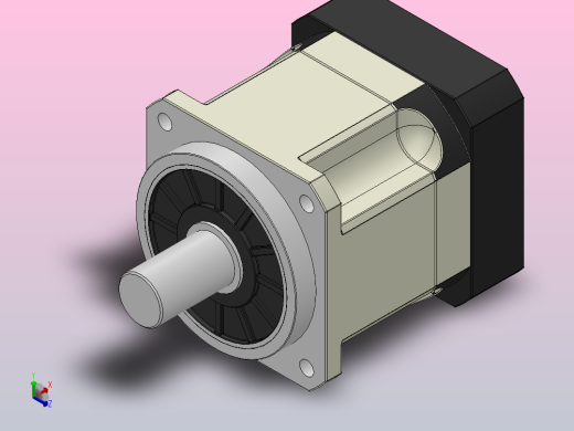 KAB090斜齿精密行星减速机[KAB090-L1／3]