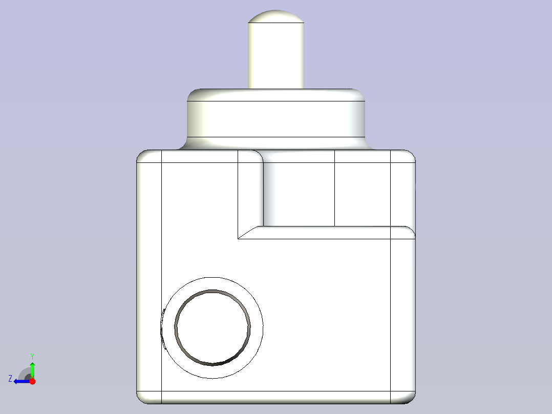 深浦接触式传感器 MT-K022右视图