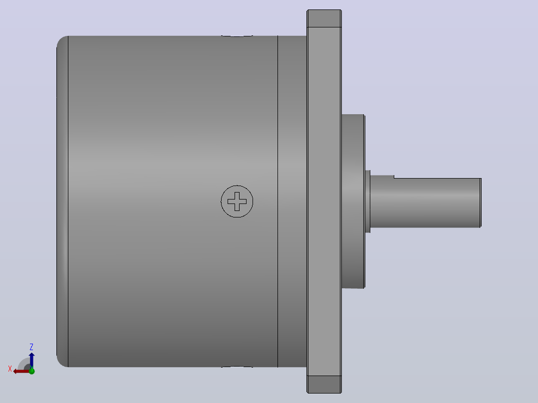ESF5809-001系列增量编码器_ESF5809-001左视图