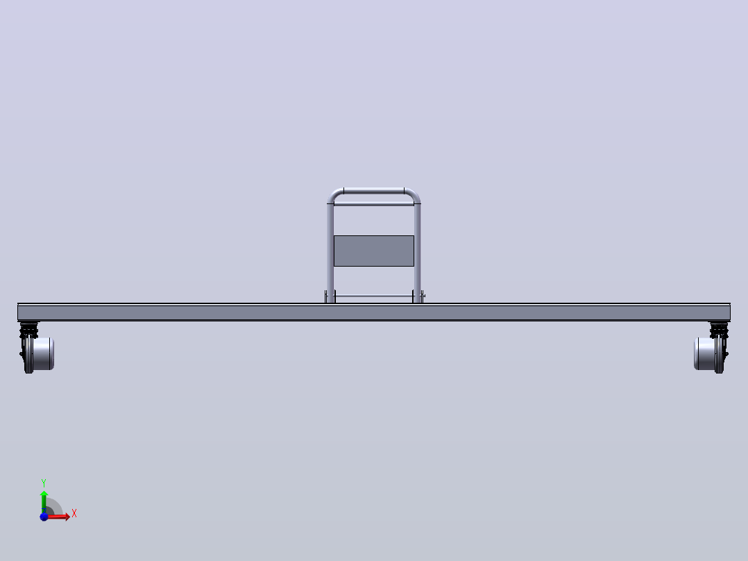 工具车前视图