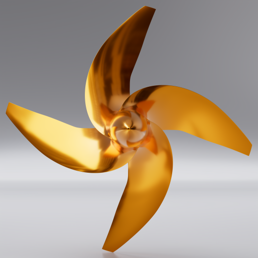 流线型螺旋桨与卵形轮毂-概念设计缩略图