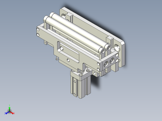 自动滚胶机构主视缩略图