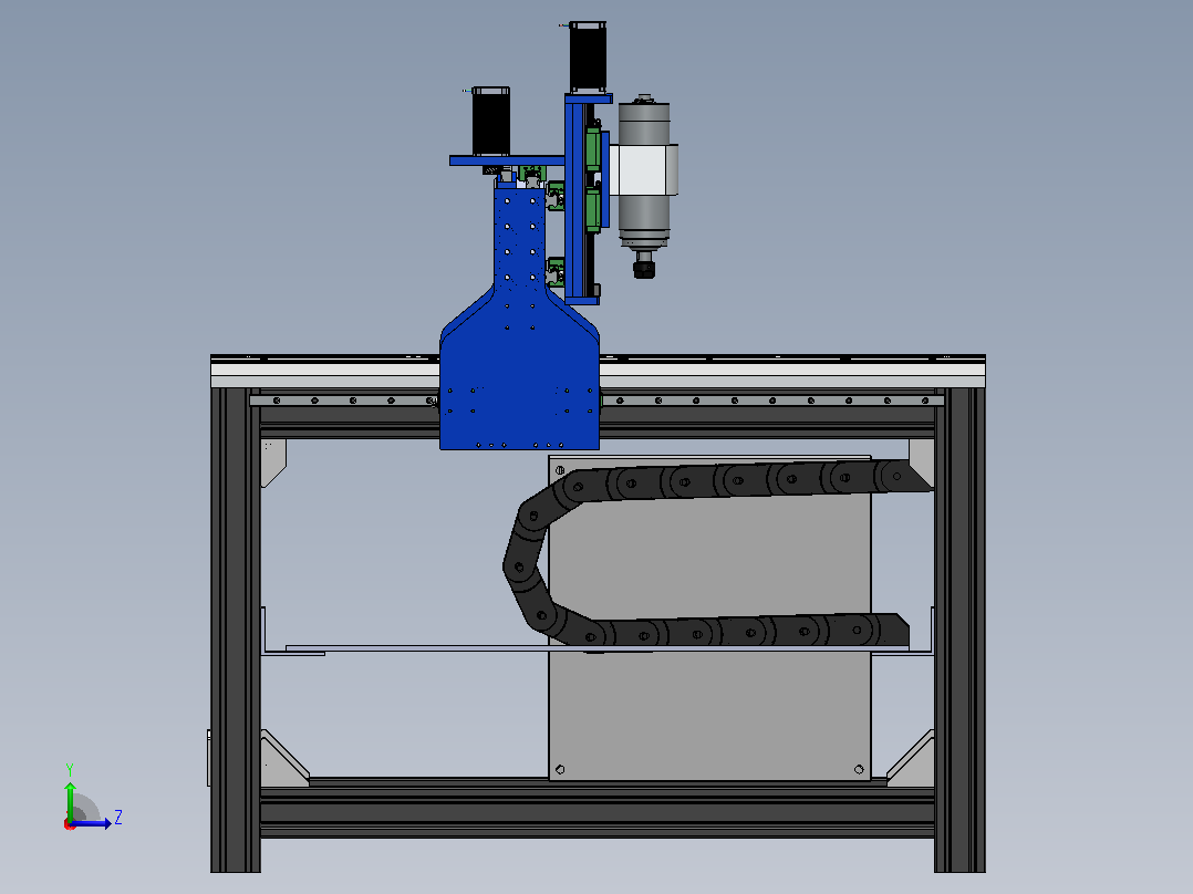 CNC 机床 34x 48 （864x1219）左视图