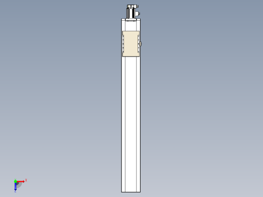 滚珠丝杠直线轴带导轨全封闭TPA-HCR-220D-3210C-L1550-M-C-P1K-N3俯视缩略图
