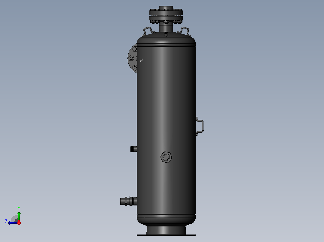 SAP-40L 油分离器右视图