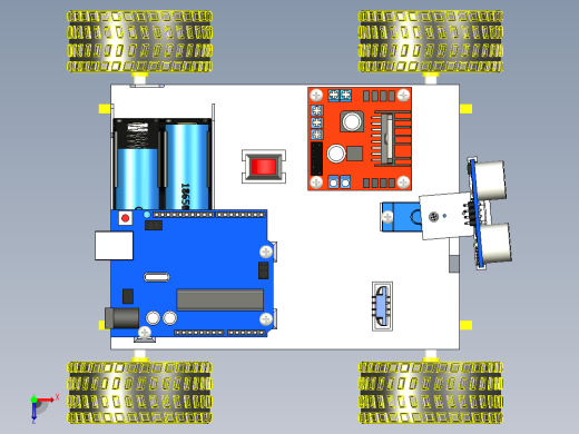 Arduino车载蓝牙俯视缩略图