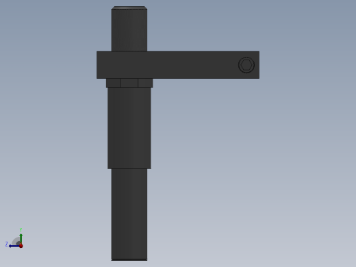 连接杆型惰轮张力调整装置_DPARC-20-G50-b50-X50右视缩略图