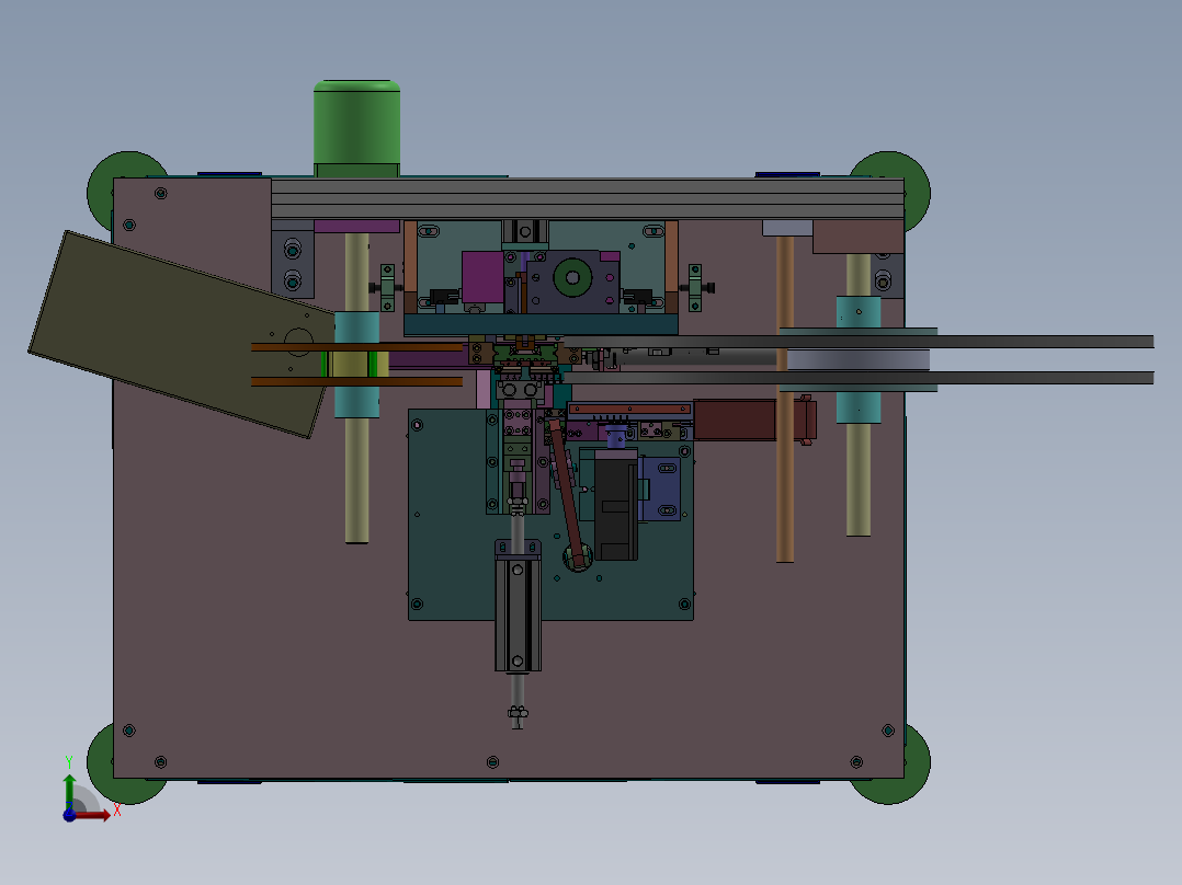 共用载具型连接器插端机sw12前视图