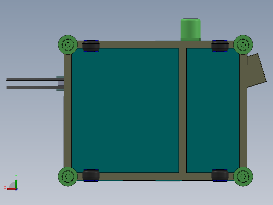 共用载具型连接器插端机sw12后视图