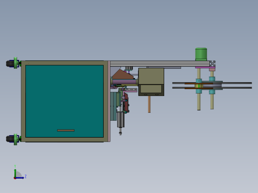 共用载具型连接器插端机sw12左视缩略图