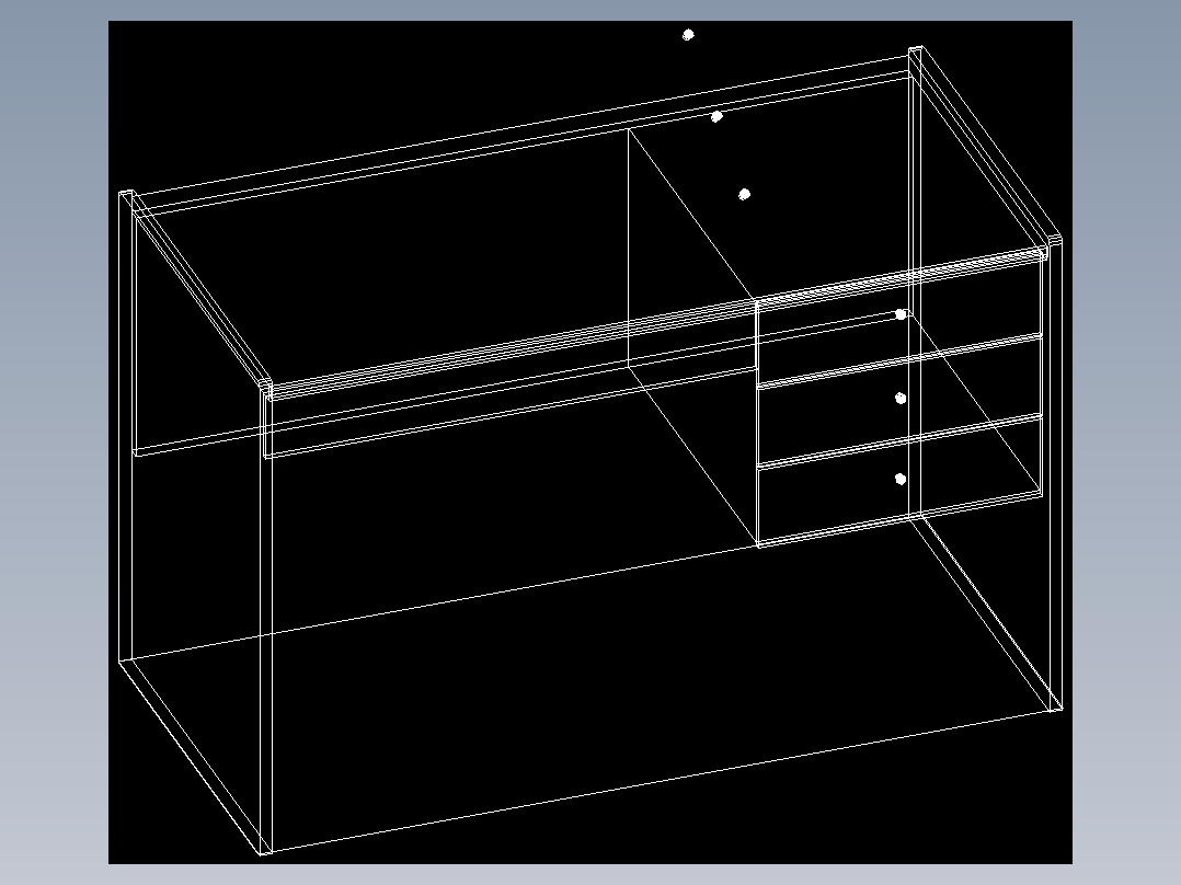 室内家具及植物的维模型十二-B063