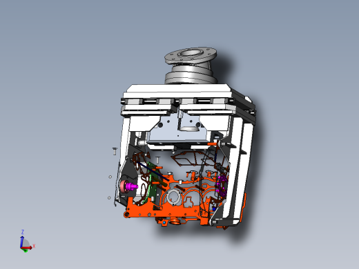 机器人夹手 3D图