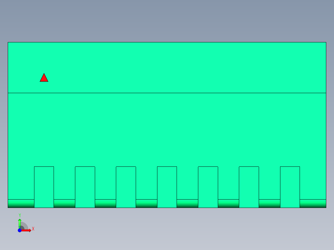 DEGSON 15EDG 系列 2.5mm 接线端子包-15EDGRC-2.5-07P-14-00AH前视图