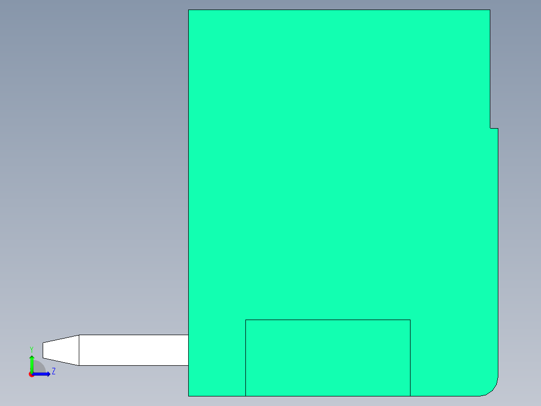 DEGSON 15EDG 系列 2.5mm 接线端子包-15EDGRC-2.5-07P-14-00AH左视图