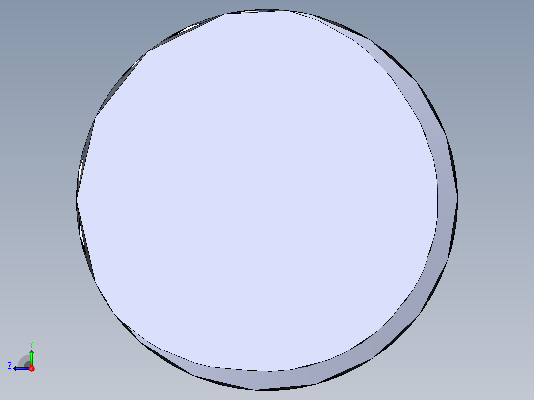 公制 （ISO） 梯形螺钉-TR30x3x200.SLDPRT右视图