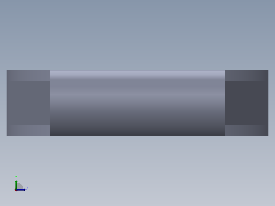 SW建模练习题-practice 97左视图
