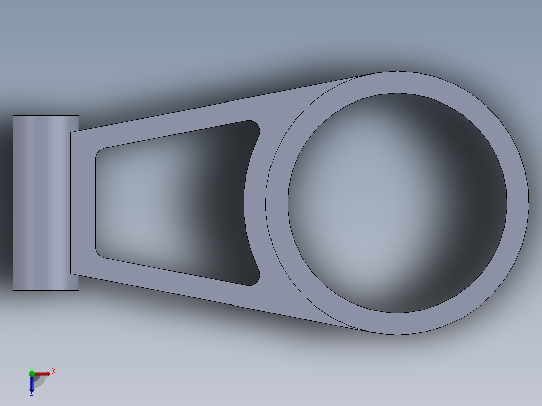 SW建模练习题-practice 97俯视图