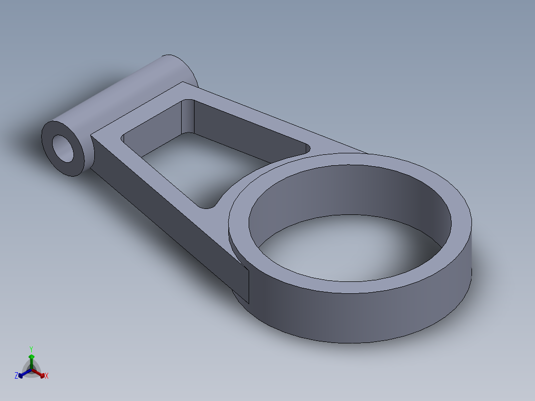SW建模练习题-practice 97正等轴测图