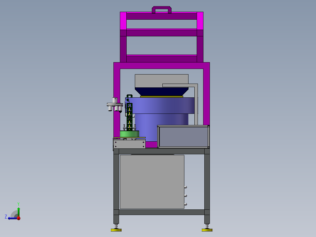 汽车厂螺母预装机