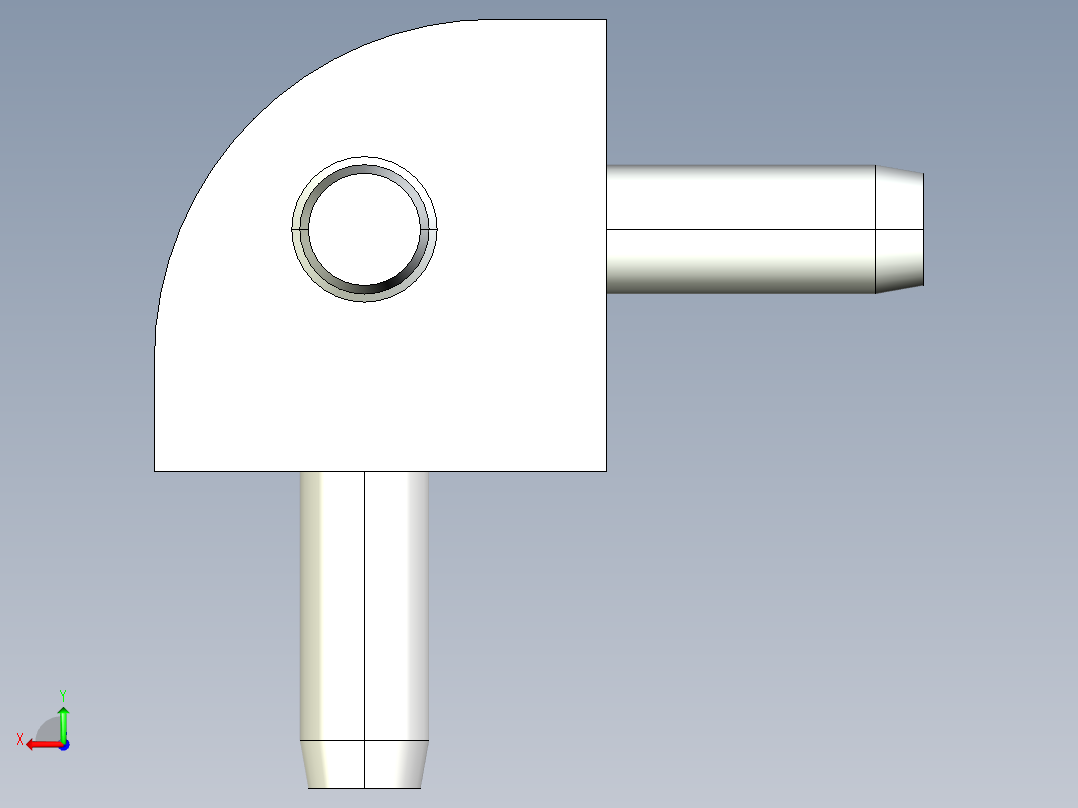 型材-BR 30X30 CORNER BRACKET KJN519319后视图