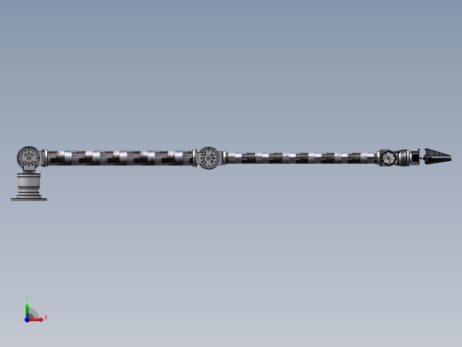基于MATLAB的采摘机械臂运动学仿真建模与实现前视缩略图