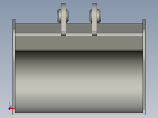 挖掘机斗前视缩略图