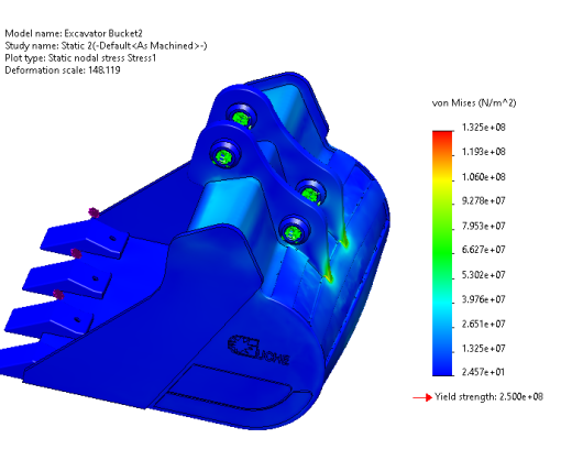 挖掘机斗缩略图