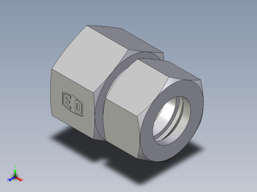 卡套式工业通用硬管接头EO_Swivel_connector_GAI30SMCF