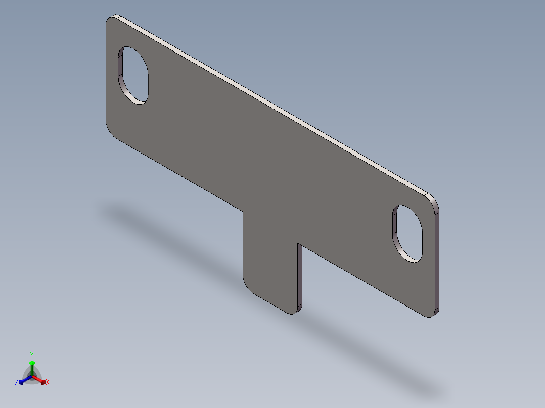 直线模组LHA22-3设计图纸正等轴测图