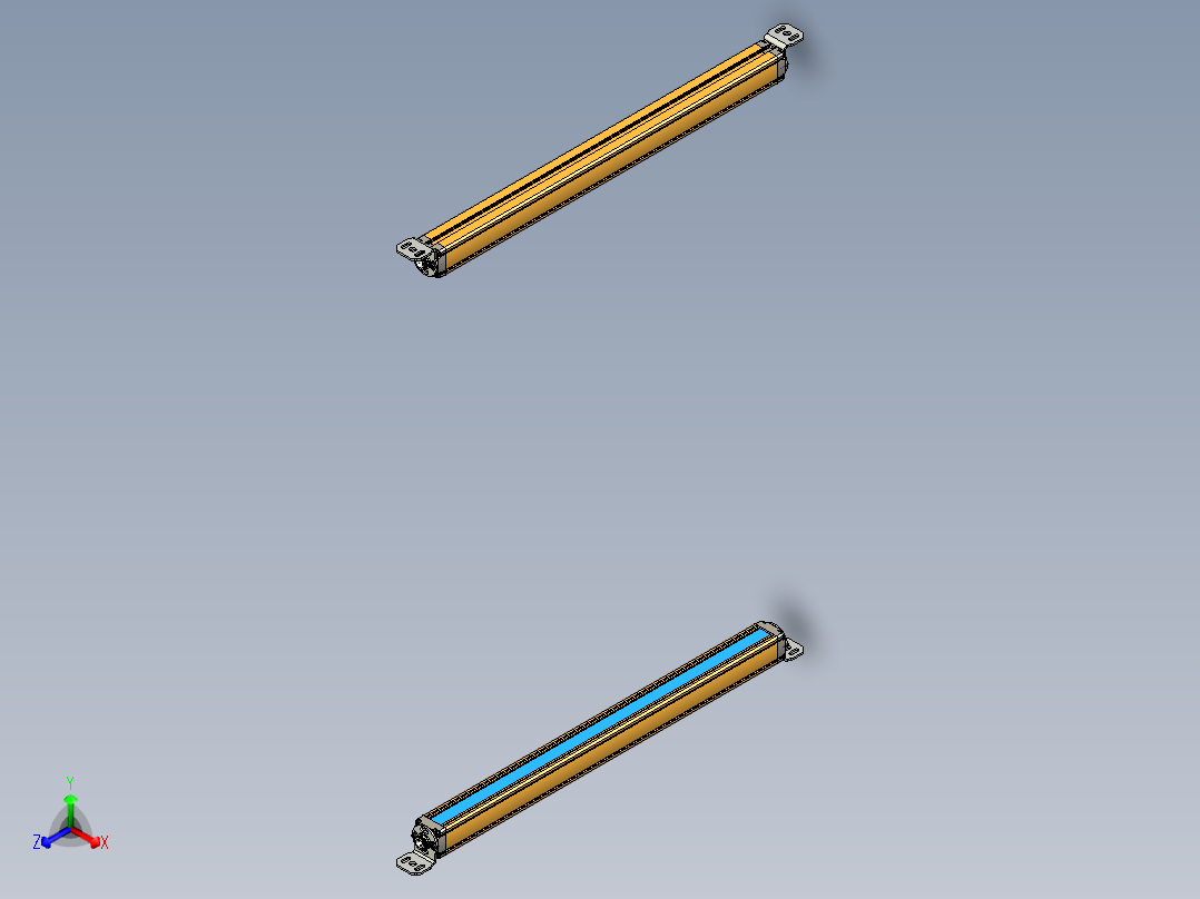 安全_区域传感器H2EL4010_30_30_3D主视图