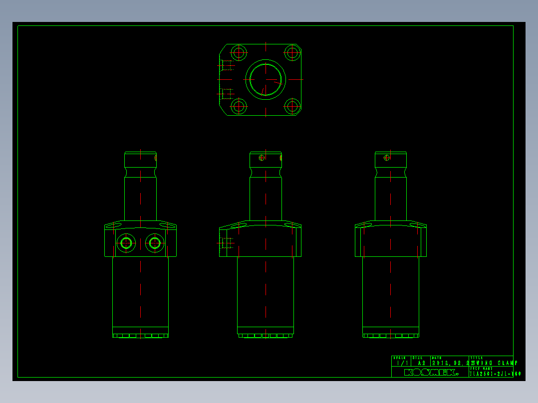 KOSMEKTLA2501-2JL-Y60多系列多零件图纸模型